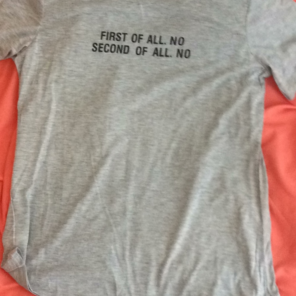 Short sleeve tee